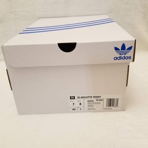 Adidas X JEREMY SCOTT ADILETTE TEDDY SLIDES - Picture 10 of 10